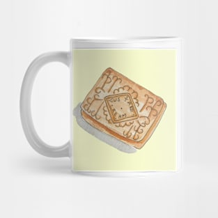 Custard cream yellow Mug